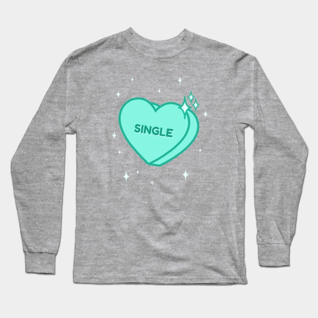 single and ready to mingle Long Sleeve T-Shirt by Tip Top Tee's